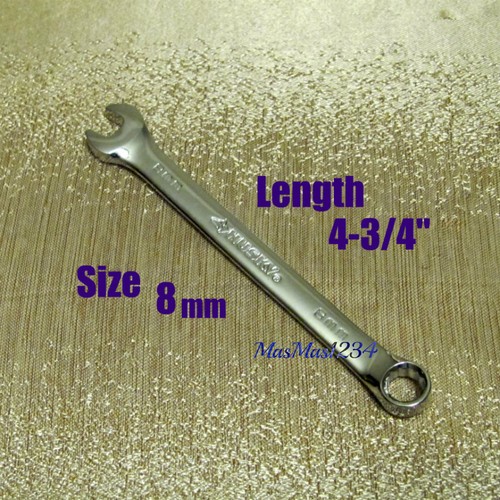 HUSKY Combination Wrench - SAE - Metric - Polished Chrome - NEW - Fast Shipping - Picture 20 of 36