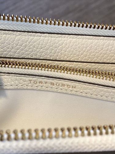 Tory Burch Continental Geldbörse mit Reißverschluss Blockdruck Ditsy - Bild 5 von 5