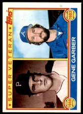 1983 Topps #256 Gene Garber Super Veteran