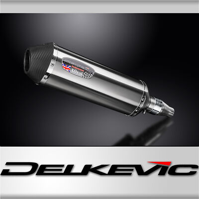 Kymco Downtown 300i 2011-2016 Slip On 13.5'' X-Oval Stainless Exhaust Muffler Kit