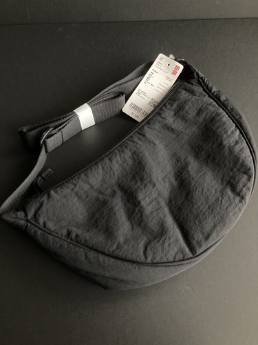 Uniqlo Women's Round Mini Shoulder Bag Black Off White from Japan - 第 13/20 張圖片