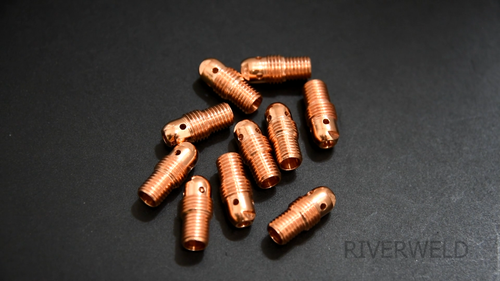 RIVERWELD TIG Collet Body 13N29 1/8" & 3.2mm Kit DB SR PTA WP 9 20 25 Torch 10pk - Video 1 of 1