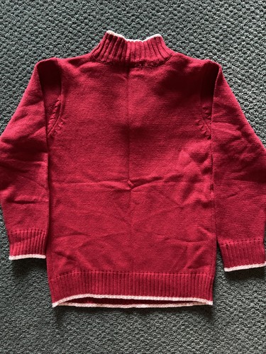 Boy’s Argyle Christmas Sweater  By Children’s Place In Size Small 5-6 - NWT - Picture 6 of 7