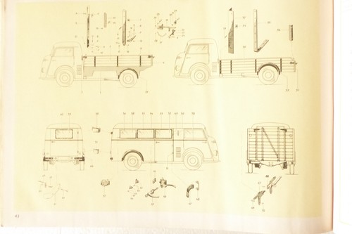 Tempo Matador 1000/1400 Ersatzteil-Katalog , November 1953 aus Vidal-Archiv - Bild 1 von 8