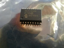 Genuine MCP23S08-E/SO Microchip 8Bit Expander, I/O, Spi I/F, Dip18