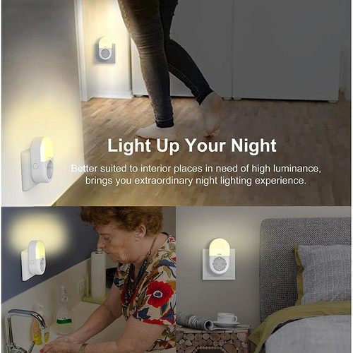 WLAN-Steckdose mit smartem LED-Nachtlicht, App & Sprachsteuerung, 16 A - Bild 7 von 8