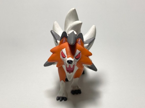 Lycanroc Dusk Form A.1(H2.5")Pokemon Monster Nintendo Tomy Collection Figure. - Picture 2 of 8