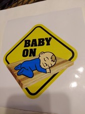 Baby On Board Sticker 4"4