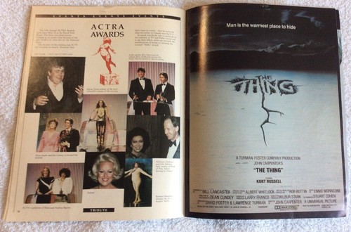 Tribute Magazine 1982 - Harrison Ford Blade Runner - Rare magazine - Imagen 12 de 12