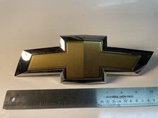 Genuine OEM  GM Chevy Emblem Gold Bowtie 23295091
