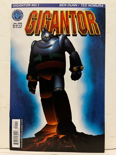 Gigantor #1-12 + Episode Compendium Comic Set 2000 - Antarctic Press Comics
