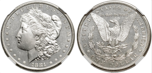 1881-S Morgan Silver Dollar Proof Like, NGC MS 63 PL *Video - Picture 2 of 3