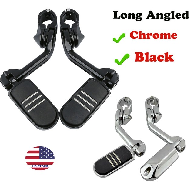 New Long Highway Foot Pegs For Harley Electra Road King Glide 11/4
