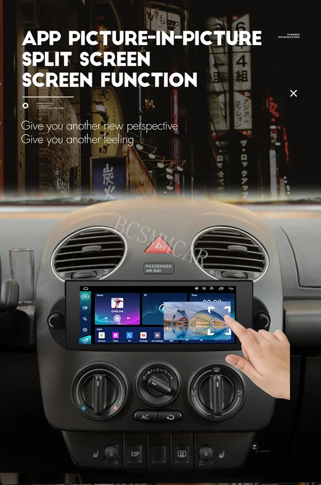 Car Radio Player Fit For Volkswagen Beetle 2006-2010 Touch Screen Android 13 GPS - Изображение 3 из 4