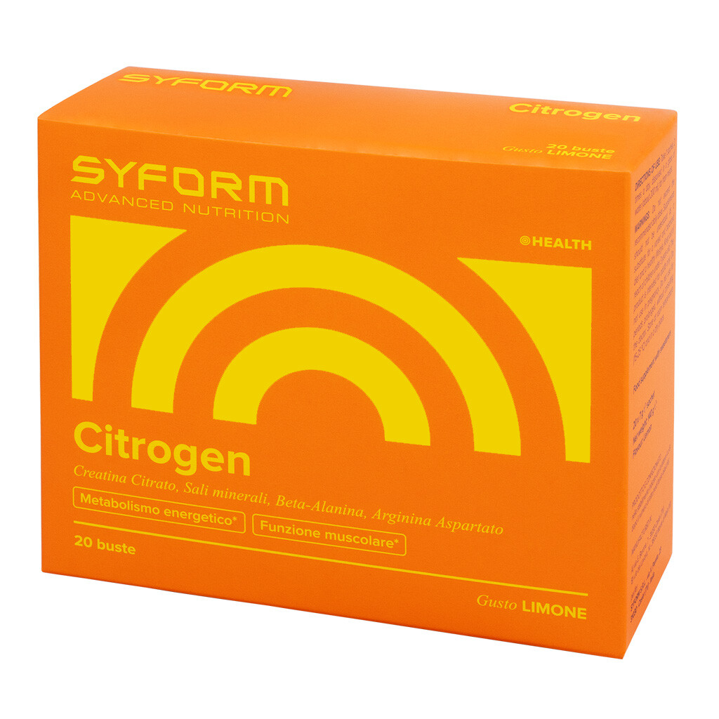 Citrogen 20 Bustine Gusto Limone - Integratore Di Aminoacidi - Immagine 2