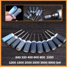 Wet Dry Sandpaper Sanding Bar Rod Abrasive For Dremel Rotary Tool 240-5000 Grit