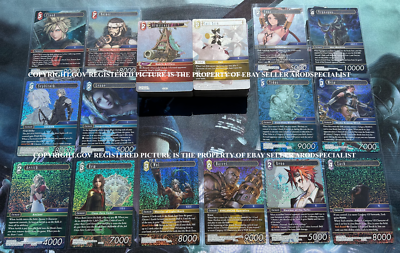 FINAL FANTASY TCG FFTCG OPUS XXV 25 TEARS OF THE PLANET CRHL