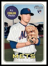 2018 Topps Heritage #560 PJ Conlon Rookie