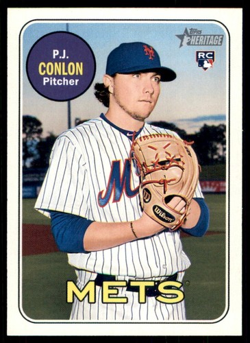 2018 Topps Heritage #560 PJ Conlon Rookie - Picture 1 of 2