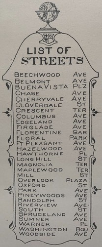 1899 SPRINGFIELD MA SOUTH END: MILL RIVER TO FOREST PARK & PARK AVE ATLAS MAP - Picture 6 of 6
