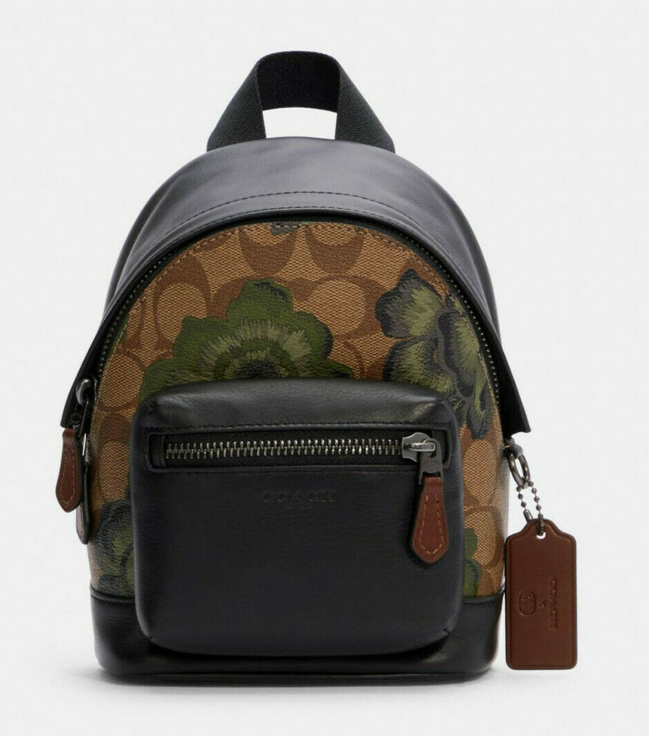 Coach backpack crossbody discount