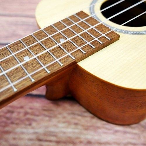 PukanaLa #PU-CAS massive Fichtendecke Serie Sopran Größe Ukulele - Kaufen Sie 1 erhalten Sie 1 GRATIS - Bild 9 von 11