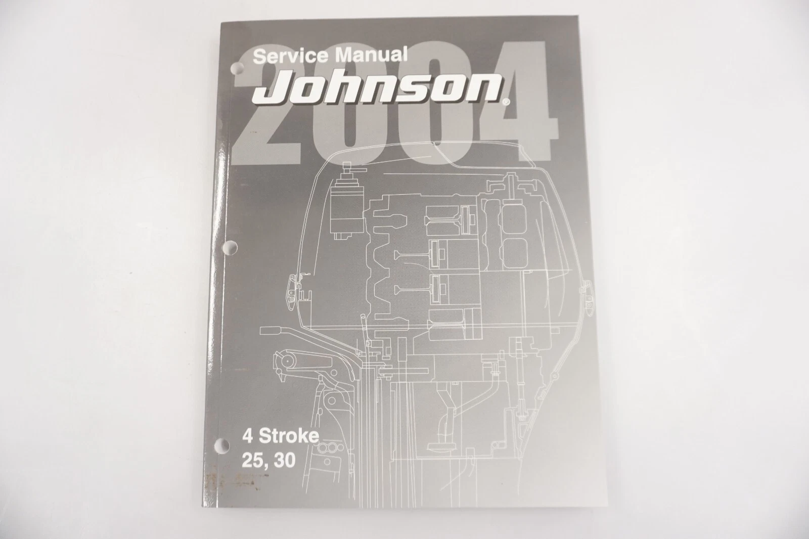 2004 Johnson Outboard SR 4 Stroke 25 / 30 HP OEM Service Shop Manual 5005665