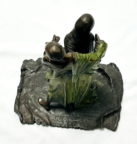 BERGMANN NAMGREB "ARABER & SKLAVIN" WIENER BRONZE SKULPTUR - Bild 2 von 24