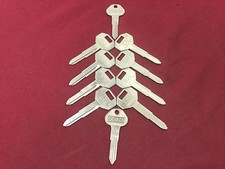 Mitsubishi MIT2R & Datsun DAT14 Automotive Key Blanks, Set of 10 - Locksmith