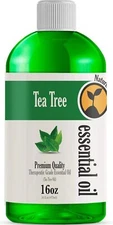 16oz - Bulk Size Tea Tree Essential Oil (16 Ounce Total) - Therapeutic Grade ...