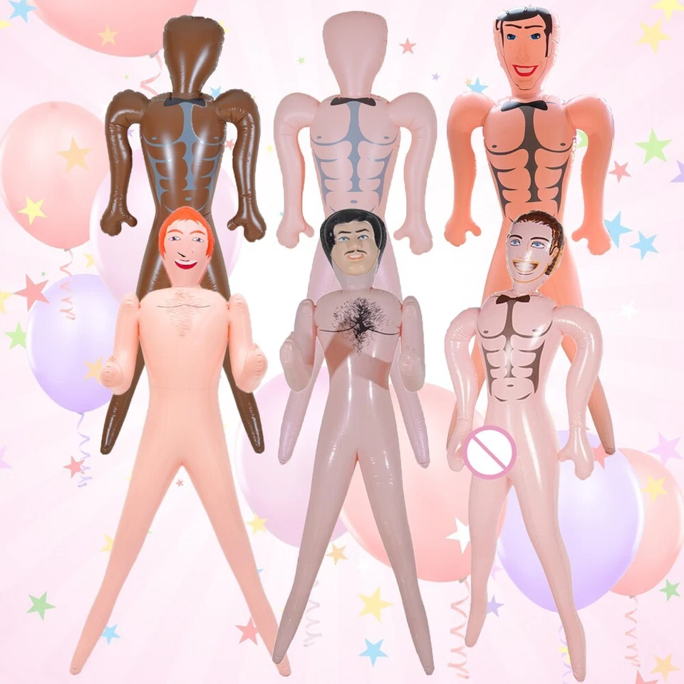 MEMOHEY 59" Blow Up Inflatable Doll Hens Stag Party Birthday Chrismas Gifts Bachelor