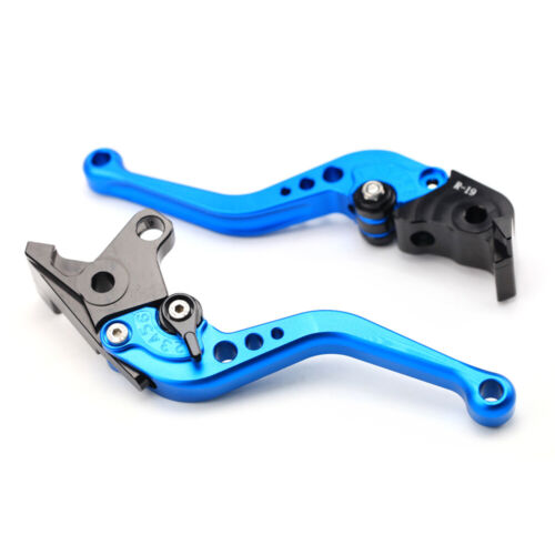 Short Brake Clutch Levers For YAMAHA MT07 MT09 FZ07 FZ09 MT-07/MT-09 Tracer 700 - Foto 14 di 20