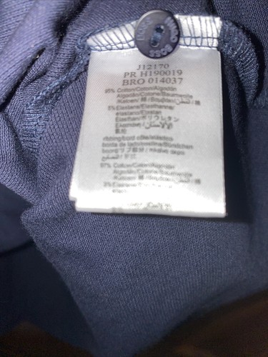 Hugo Boss Dress Age 14 Small Tennis New Tags Short Sleeved Blue Navy - Picture 7 of 11