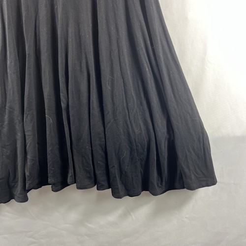 Cynthia Rowley Black Sleeveless Knee Length Lightweight Dress Women's Size XL - Picture 4 of 16