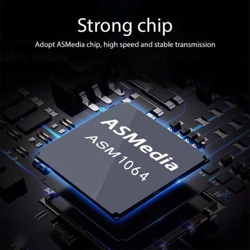 CY Mini PCI-E PCI Express & NGFF A+E Key to SATA 3.0 Four Ports Adapter Cable - Picture 9 of 10