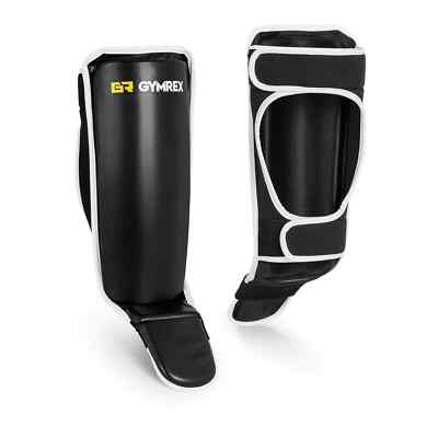 Schienbeinschoner Kickboxen Sparring Shinguards Muay Thai Größe S/M schwarz MMA