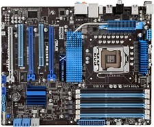 ASUS P6X58D-E Mainboard LGA1366 X58 DDR3 USB3 SATA3 ATX Bundle CPU RAM Zub.#5245