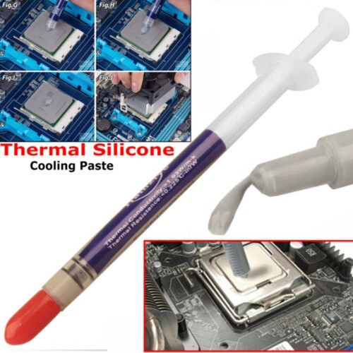 Silicone Thermal Heatsink Compound Cooling Paste Grease Syringe For PC O7L9
