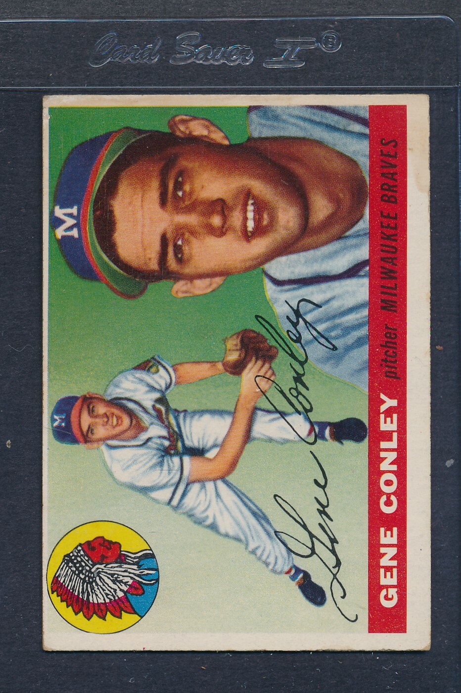 1955 Topps #81 Gene Conley Braves VG *1203
