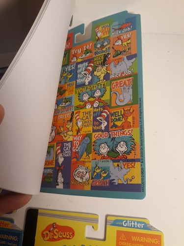 NEW LOT OF 4 DR SEUSS STICKER BOOKS 816 TOTAL STICKERS PAPERBACK - Picture 9 of 9