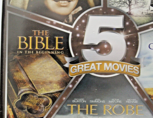 Song of Bernadette Francis of Assisi Bible Robe Greatest Story Ever Told DVD NEW - Picture 13 of 15