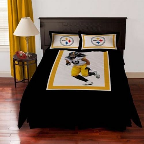 Nfl New Pittsburgh Steelers Troy Polamalu Bedding Comforter Set