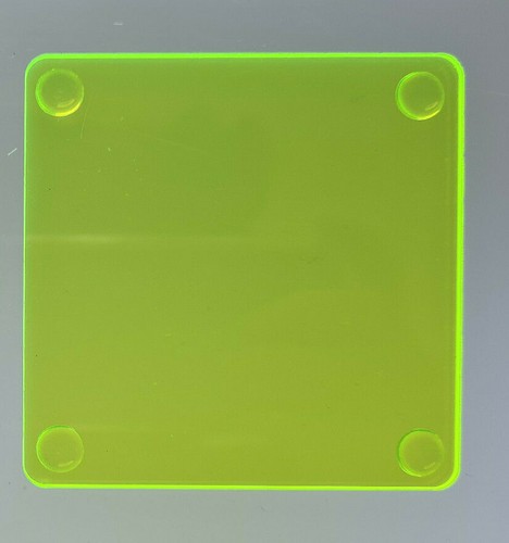 Square Acrylic Coasters Coffee Table Dining Table Kitchen Breakfast Bar - Picture 14 of 18