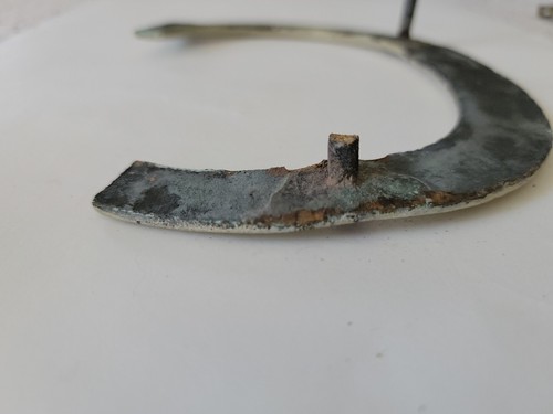 1919 Antique Kearsarge School Erie PA Bronze Letter "C" Architectural Salvage - Picture 11 of 14