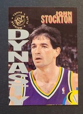 1994 Stadium Club #3a John Stockton Dynasty and Destiny TS NM-MT