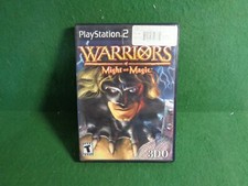Warriors of Might and Magic (Sony PlayStation 2, 2001) W/ Manual, Tested