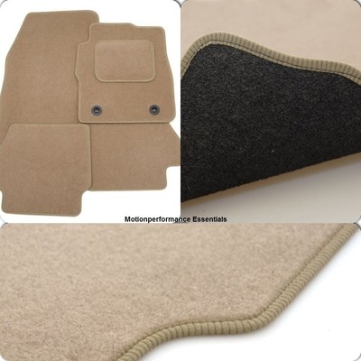 Genuine Richbrook Carpet Car Mats for VW Beetle 00-12 Black Ribb Trim
