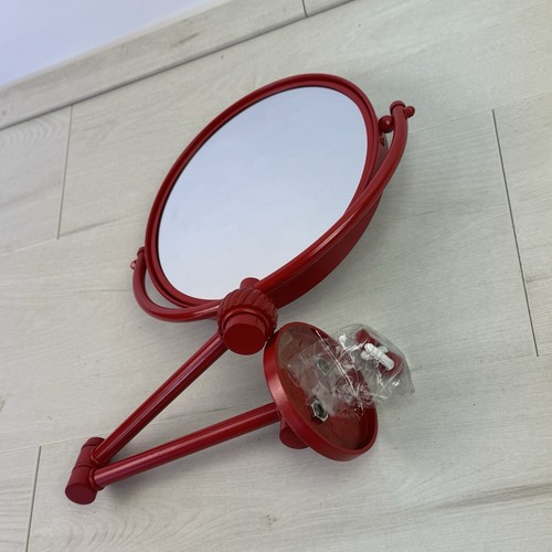 8 Inch Wall Mounted Extending Make-Up Mirror with Smooth Accents - Picture 2 of 8