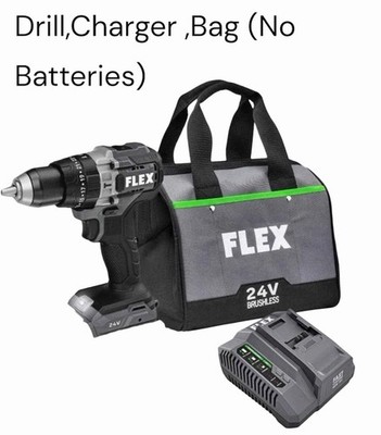 Flex FX1251-2A 24V Brushless Cordless 1/2'' 2-Speed Hammer , 750 in-lbs