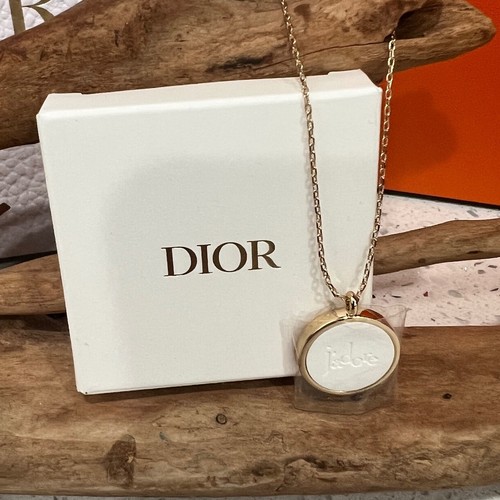Collana diffusore Dior tono oro nuova con scatola - Foto 4 di 7